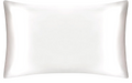 Beauty Accessory: Satin (synthetic) beauty travel pillowcase