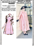 Pink raw silk dress